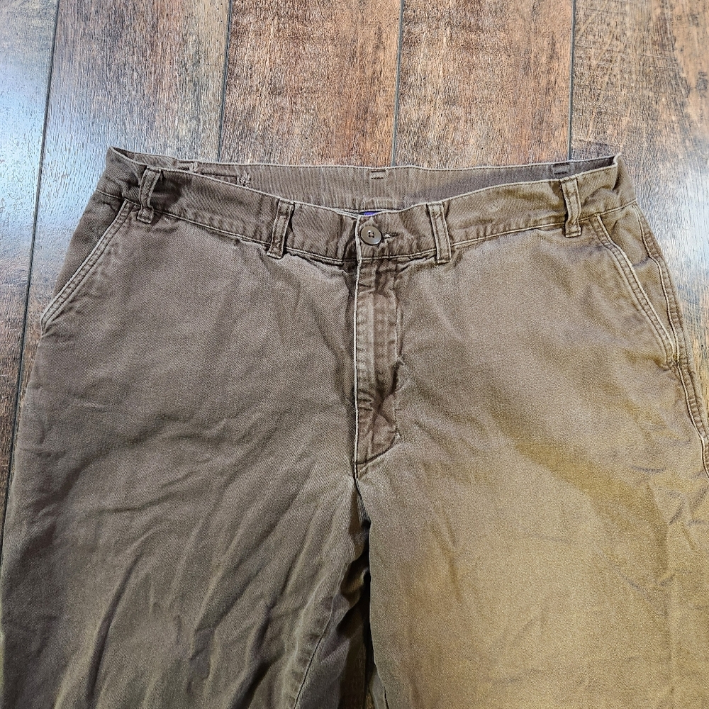 Patagonia VTG Y2K 2000 Organic Cotton Duck Canvas Chino Slacks Pants Men's 38x29 - Picture 5 of 10